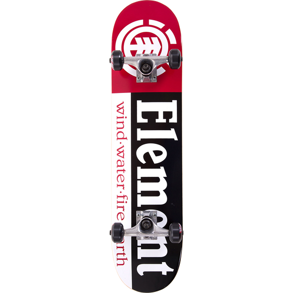 Element Section Complete Skateboard -7.75 Black/White/Red