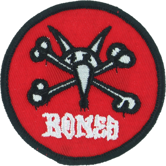 Powell Peralta Vato Rat Patch Red 2.5