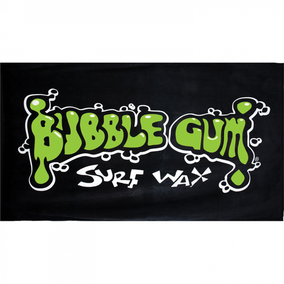 Bubble Gum Beach Towel Black/Green