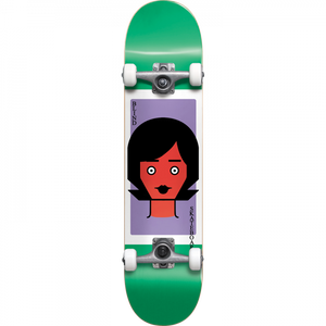 Blind Girl Doll 2 Complete Skateboard -8.0 Green Fp 