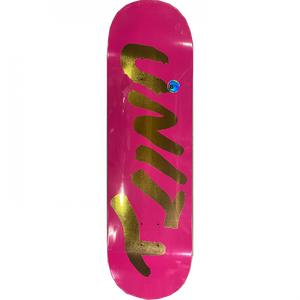 Unity Wet Skateboard Deck -8.75 Gold DECK ONLY