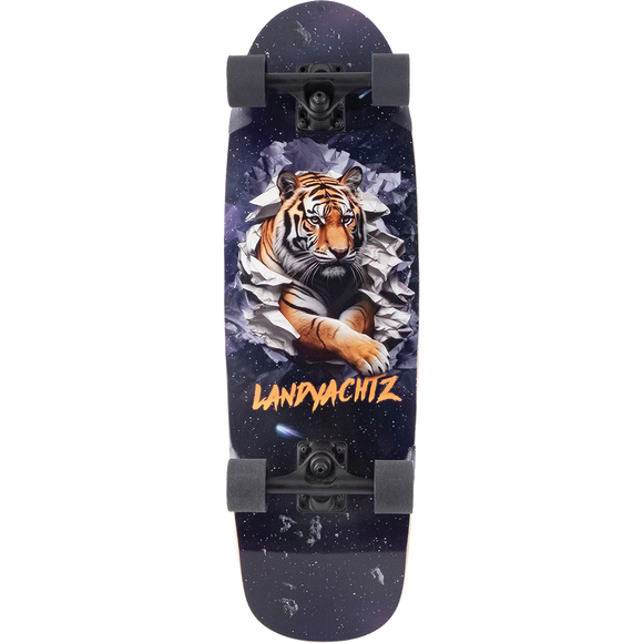 Landyachtz Tugboat Space Tiger Complete Skateboard -9.24x30 