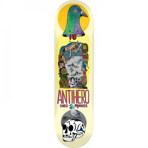 Antihero Pfanner Pigeon Vision Skateboard Deck -8.12 DECK ONLY