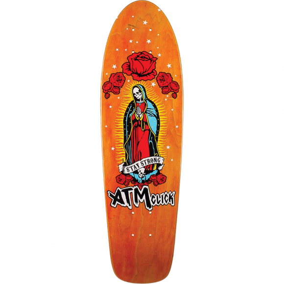 ATM Mary Cruiser Skateboard Deck -7.6x27 DECK ONLY