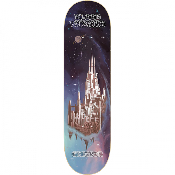 Blood Wizard Gregson Fortress Skateboard Deck -8.5 DECK ONLY