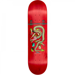 5boro Murray Tomas Redrey Skateboard Deck -8.0 Red DECK ONLY