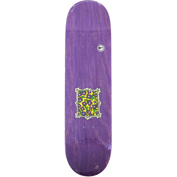 Krooked Flower Frame Emb Skateboard Deck -8.25 DECK ONLY