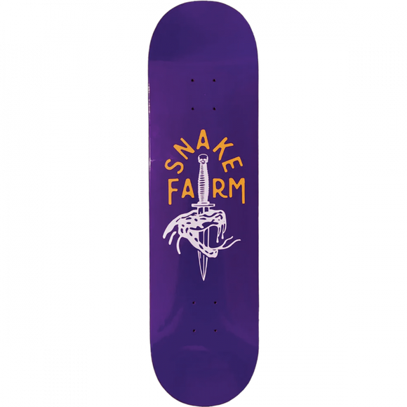 Snake Farm Boom Stick Skateboard Deck -8.375 Plissken'S Escape DECK ONLY