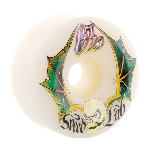 Speedlab Og 63'S 63mm 99a White Longboard Wheels (Set of 4)