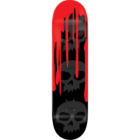 Zero Romero 3 Skull Blood Skateboard Deck -8.5 DECK ONLY