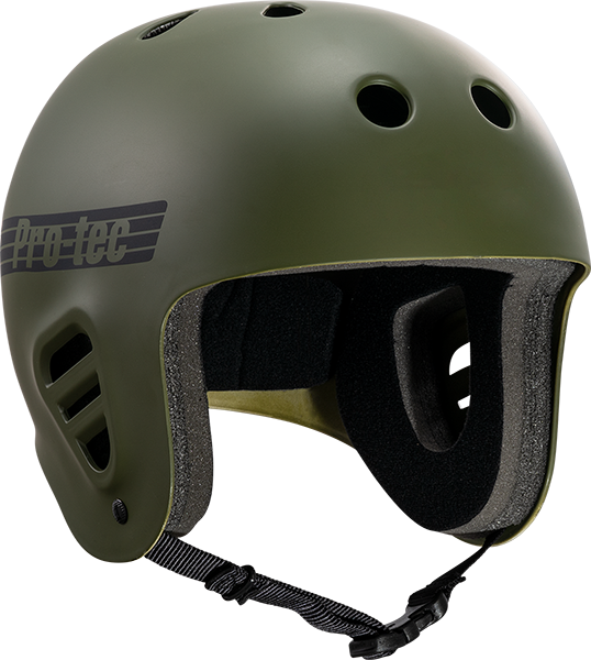 Protec Fullcut Classic Matte Olive- Helmet