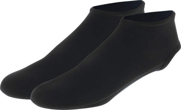 Block Surf Fin Sock 2mm Lg Black