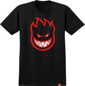 Spitfire Bighead Fill Youth T-Shirt - Tee  Black/Black Fill/Red/White