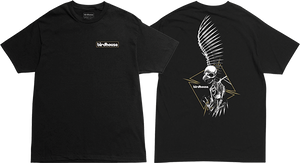 Birdhouse Full Skull T-Shirt - Size: Medium Black