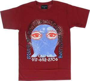 Call Me 917 Pure Cosmic T-Shirt - Size: Large Cardinal