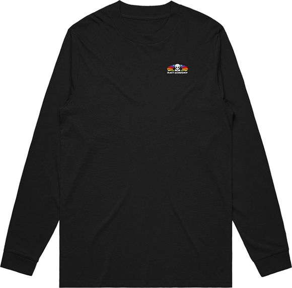 Alien Workshop Spectrum Embroidered Long Sleeve Shirt SMALL Black