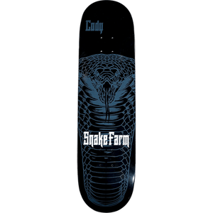 Snake Farm Mcentire Snake Moan Skateboard Deck -8.25 Black DECK ONLY