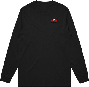 Alien Workshop Spectrum Embroidered Long Sleeve Shirt LARGE Black