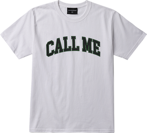 Call Me 917 Call Me T-Shirt - Size: Medium White