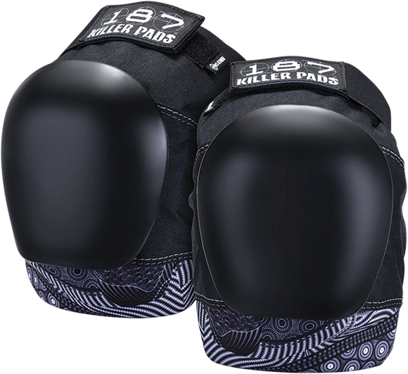 187 Pro Knee Pads XL-Keegan Palmer Black/Black 