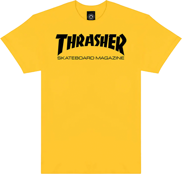 Thrasher Skate Mag T-Shirt - Gold/Black