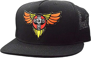 Dogtown Wings Patch Adjustable Black 