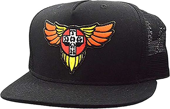 Dogtown Wings Patch Adjustable Black 