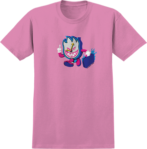 Spitfire Sci-Fi Burning Time T-Shirt - Size: Large Azalea Pink