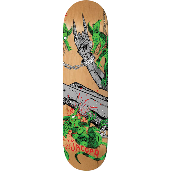 Baker Carozzi Toxic Rats Skateboard Deck -8.25 DECK ONLY