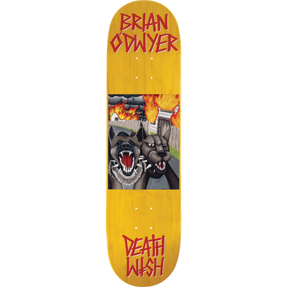 Deathwish Odwyer All Screwed Up Skateboard Deck -8.25 DECK ONLY