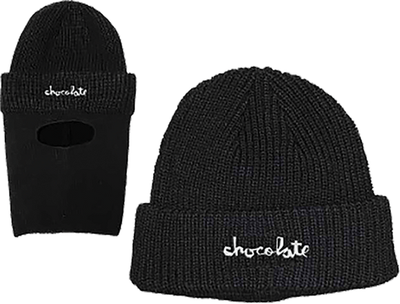 Chocolate Og Chunk Balaclava Ski Mask BEANIE Black