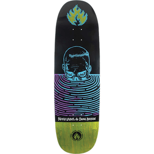 Black Label Hassan Sos Black Widow Skateboard Deck -9.25x32.25 Ast.Stn DECK ONLY