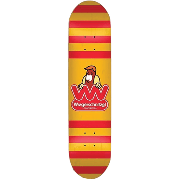 Skate Mental Van Wageningen Glizzy Skateboard Deck -8.0 DECK ONLY