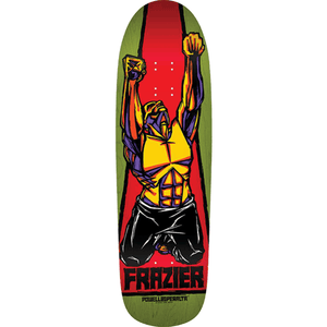 Powell Peralta Frazier Yellow Man 2 Dk-9.5x32.12 Green Stain DECK ONLY