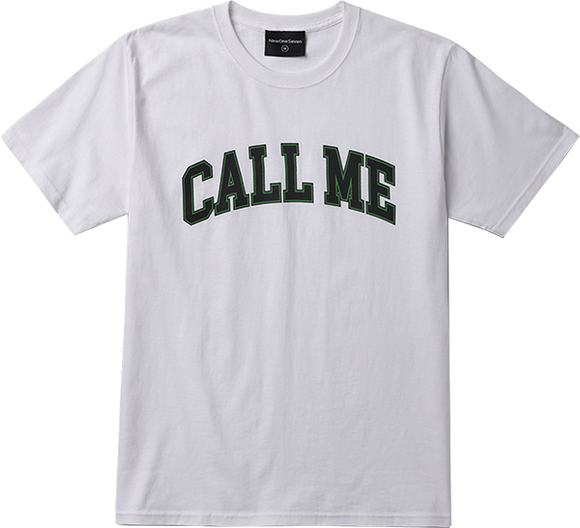 Call Me 917 Call Me T-Shirt - Size: Large White