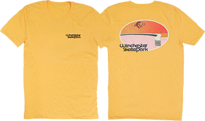 45rpm Winchester T-Shirt - Size: Large Yellow