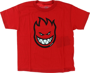 Spitfire Bighead Classic Youth-T-Shirt - Red