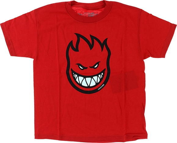 Spitfire Bighead Classic Youth-T-Shirt - Red