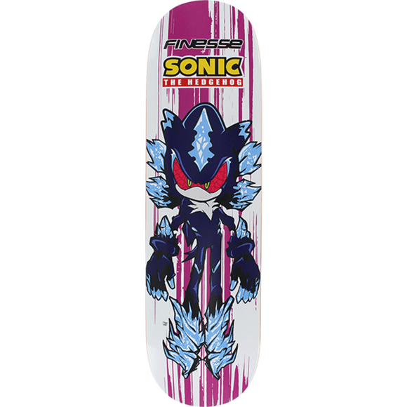 Finesse Sega Sonic Mephiles Hedgehog Skateboard Deck -8.25 DECK ONLY