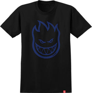 Spitfire Bighead T-Shirt - Size: SMALL -Black/Navy