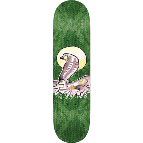 Krooked Cernicky Snake Board Skateboard Deck -8.62 DECK ONLY