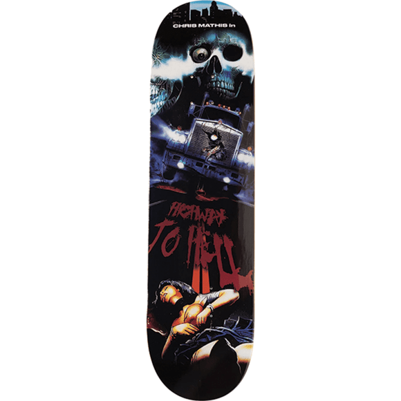 Topx Mathis Highway To Hell Skateboard Deck -8.5 DECK ONLY