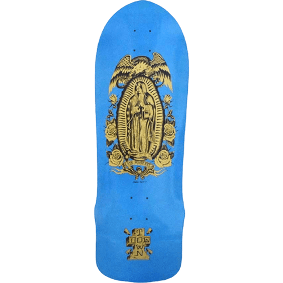 Dt Martinez Guadalupe 1987 Dk-10x30.25 Lt.Blue/Gold DECK ONLY