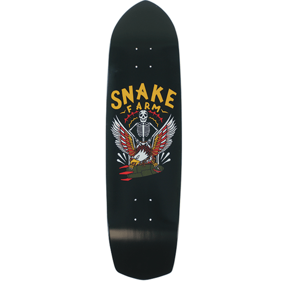 Snake Farm War Surfer Cruiser Skateboard Deck -8.5x32.25 DECK ONLY