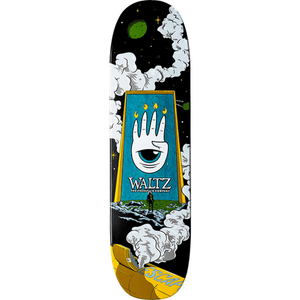 Waltz Escape Freestyle Skateboard Deck -7.4x28.075 Blue Stain DECK ONLY