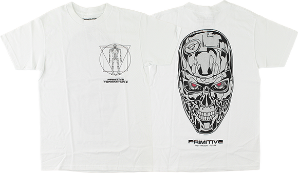 Primitive Skynet T-Shirt - Size: Medium White