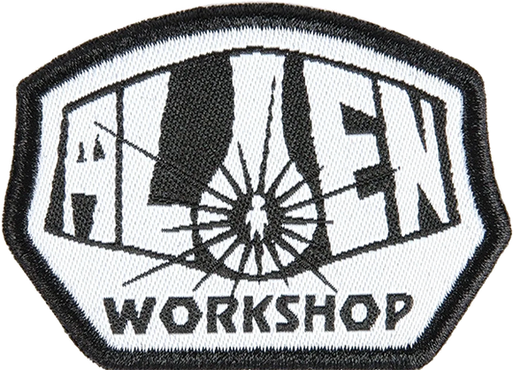 Alien Workshop Og Logo Patch Black/White