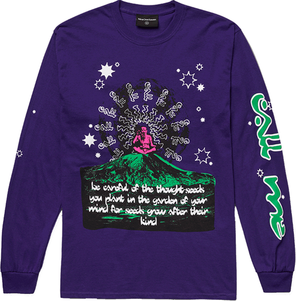 Call Me 917 Hippy Ls Size: X-LARGE Purple