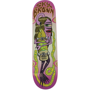 Toy Machine Sky Brown Guest Skateboard Deck -8.25 DECK ONLY