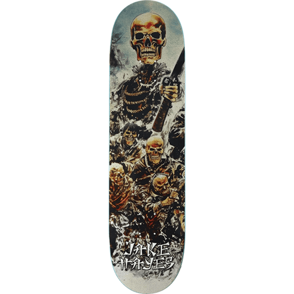 Deathwish Hayes Skull Skateboard Deck -8.38 DECK ONLY